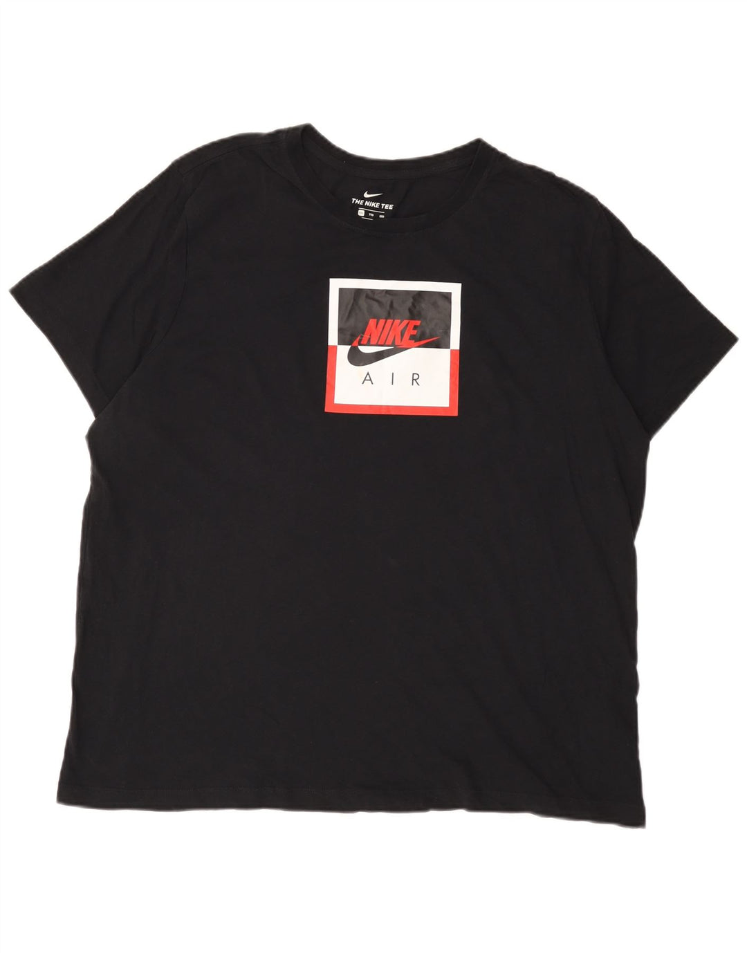T-shirt grafica da uomo Nike Top 2XL cotone nero