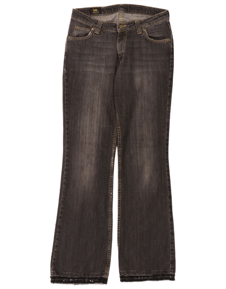 Jeans Lee Desoto Bootcut da donna W32 L33 cotone grigio