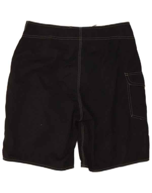 Pantaloncini da bagno da uomo Vans medio nero in poliestere