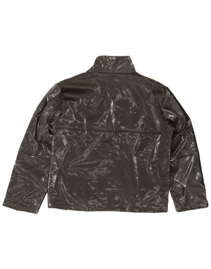Bomber oversize da donna Crazy World UK 14 poliestere nero medio