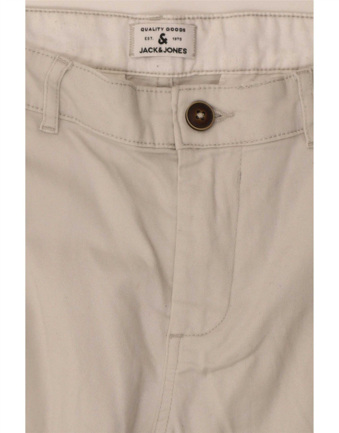Pantaloncini cargo da uomo Jack & Jones W34 Large Beige