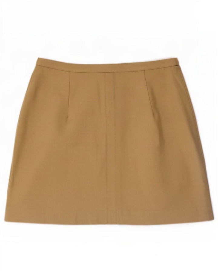 PS Minigonna da donna Company UK 16 grande W30 poliestere kaki