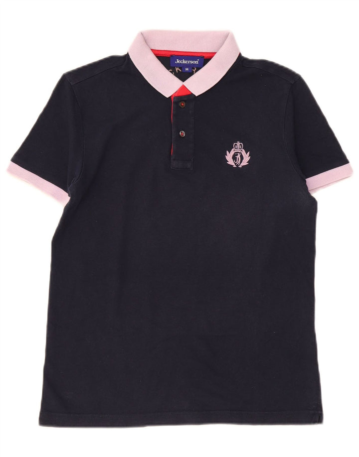 Polo da uomo Jeckerson medio blu navy