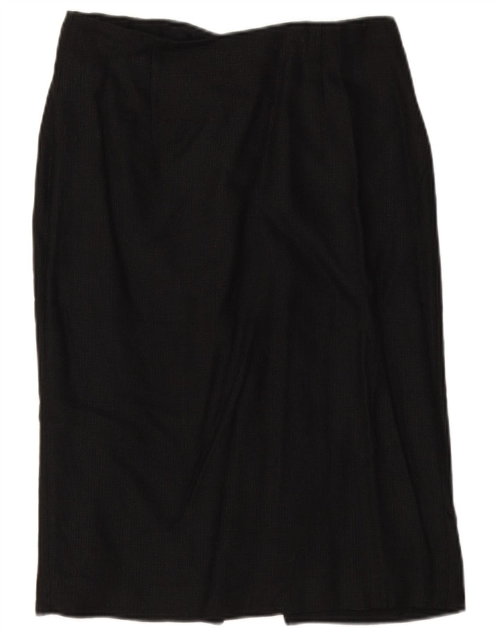 Gonna dritta da donna Zara EU 38 piccola W28 rayon nero