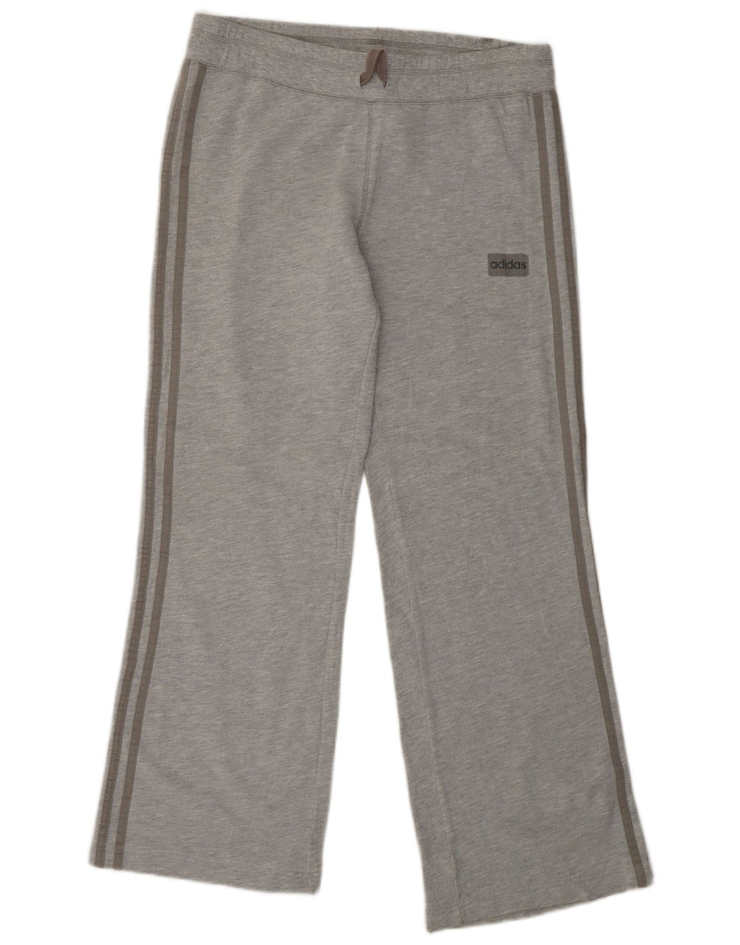 Pantaloni da tuta da donna ADIDAS UK 10 piccoli in cotone grigio
