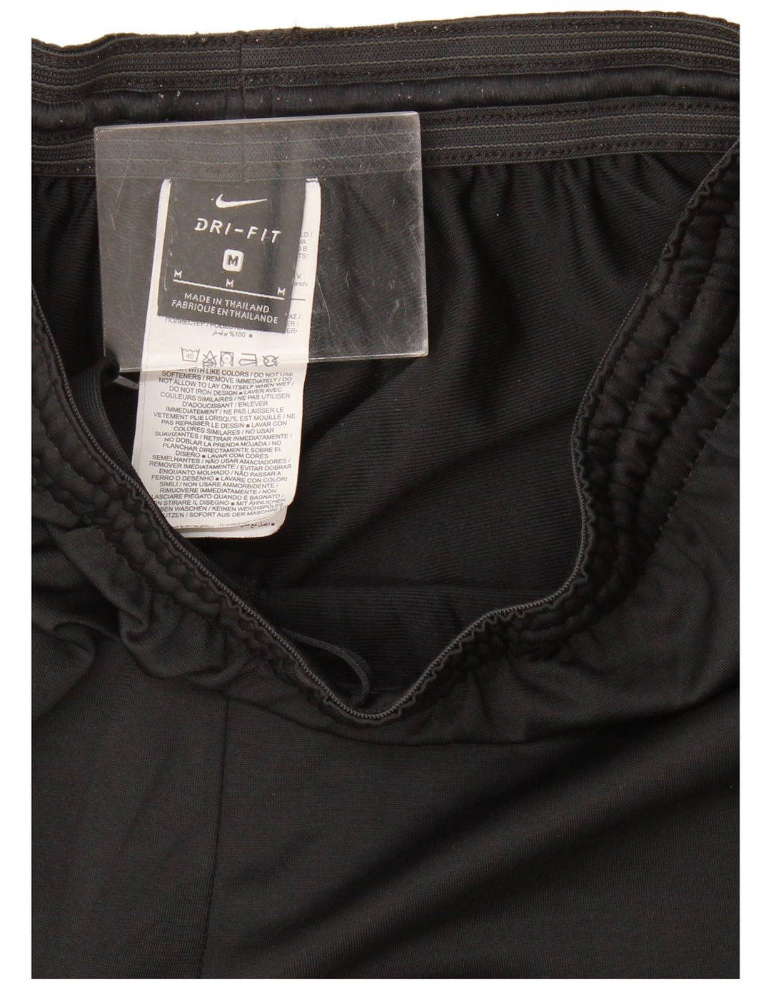 Pantaloni da tuta Nike Dri Fit da uomo, poliestere color block medio nero