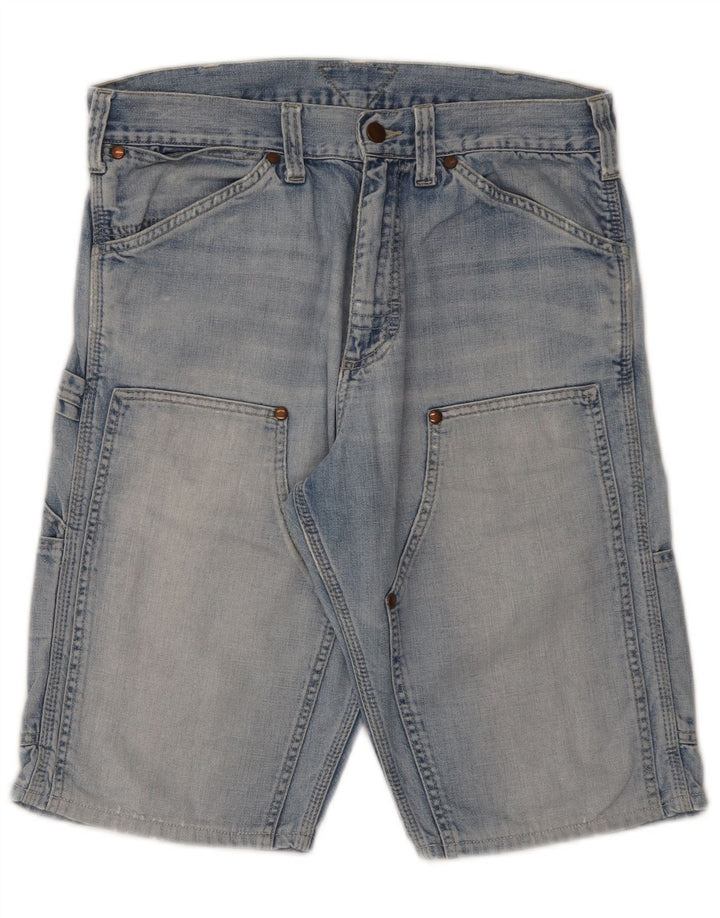 Pantaloncini di jeans cargo da uomo Meltin' Pot W31 Blu medio