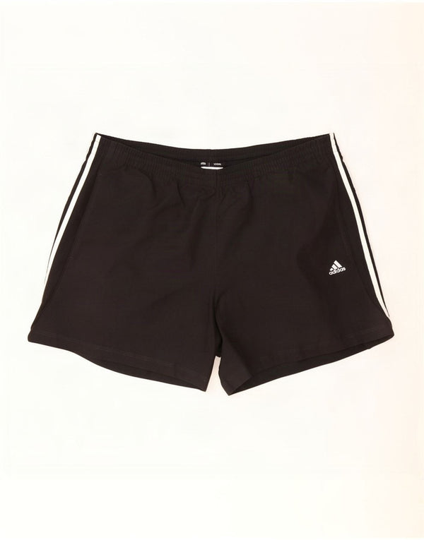 Pantaloncini sportivi regolari Adidas Climalite da uomo XL poliestere nero