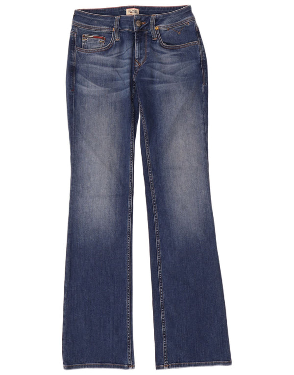 Jeans bootcut da donna Tommy Hilfiger W28 L34 cotone blu