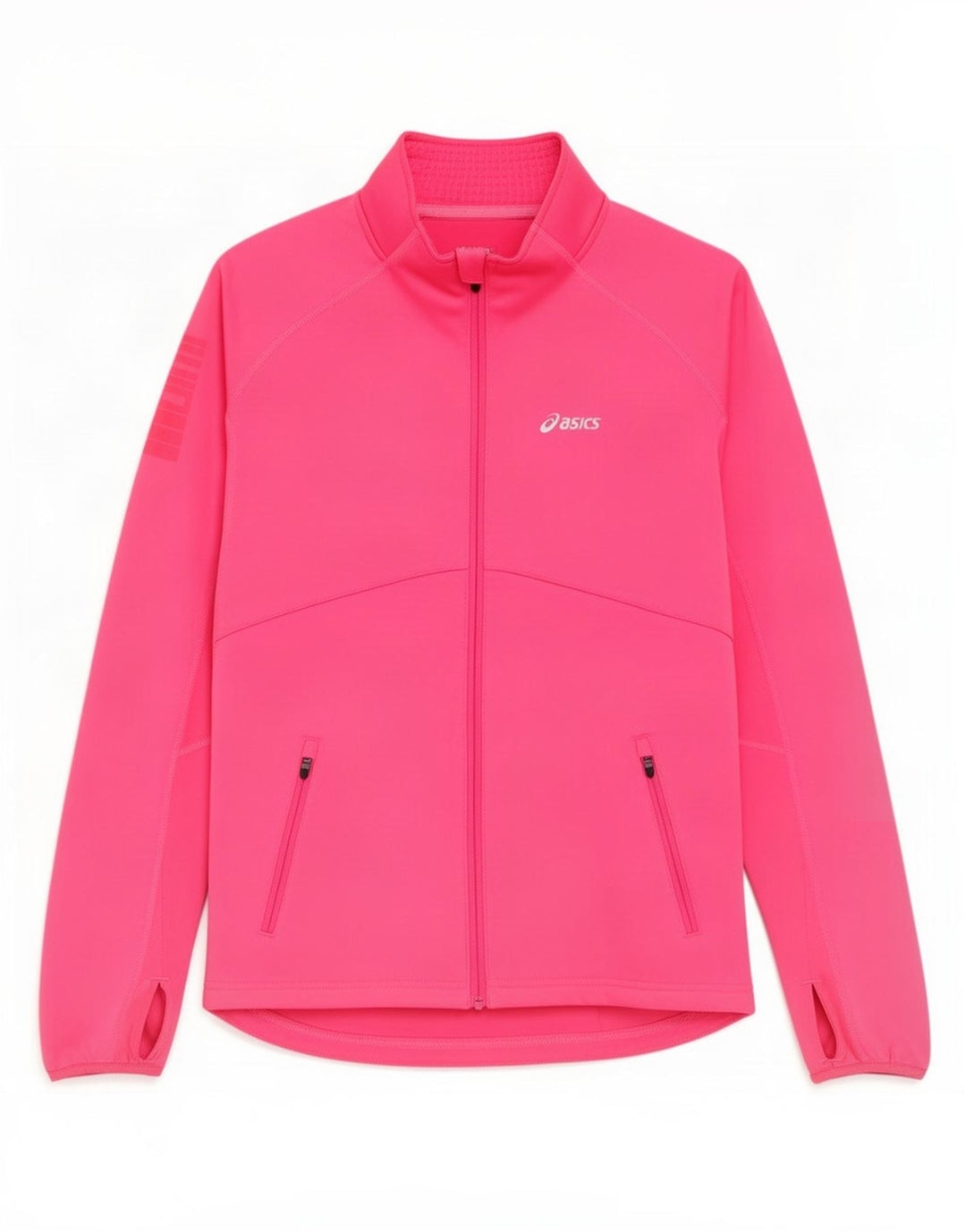 Giacca da ginnastica grafica Asics da donna UK 12 rosa medio