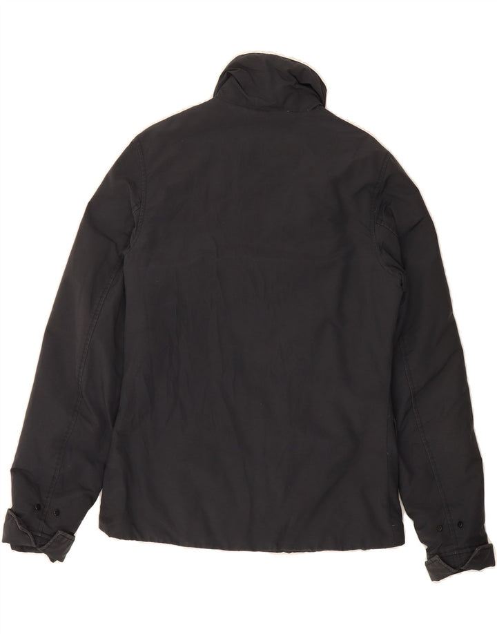 REFRIGUE Womens Bomber Jacket UK 16 Large Navy Blue Nylon Vintage Refrigue and Second-Hand Refrigue from Messina Hembry 