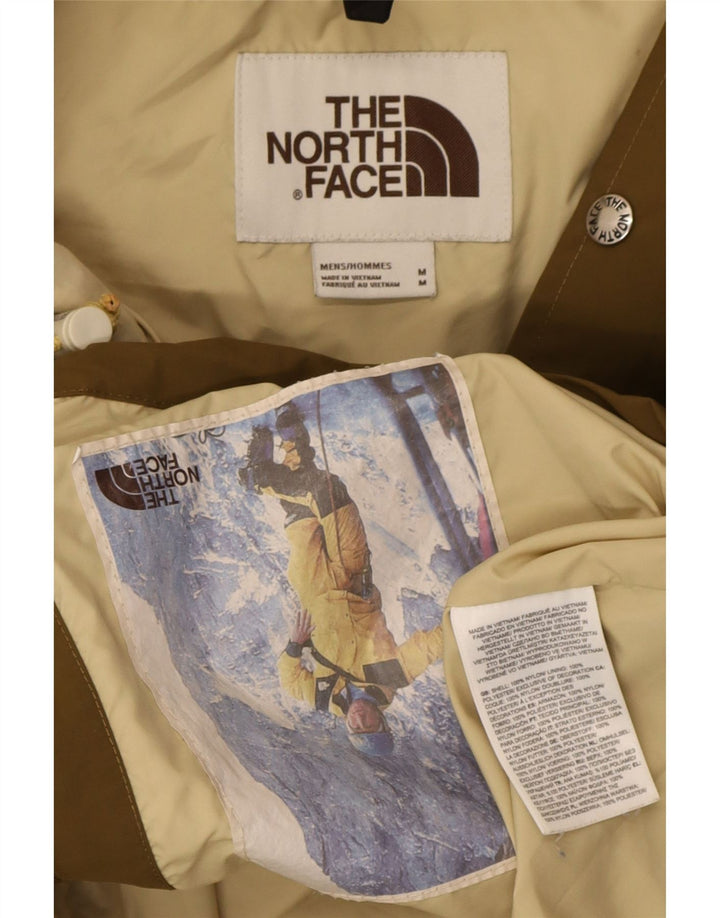 Giacca da sci con cappuccio da uomo The North Face UK 38 nylon kaki medio