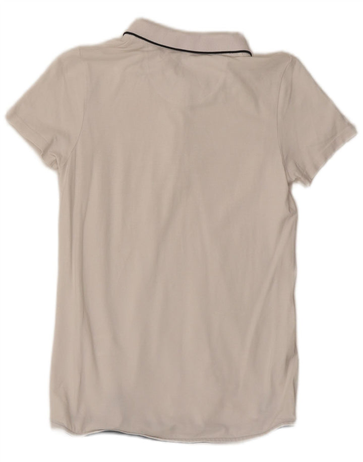 Polo da donna Dack's UK 12 cotone bianco medio