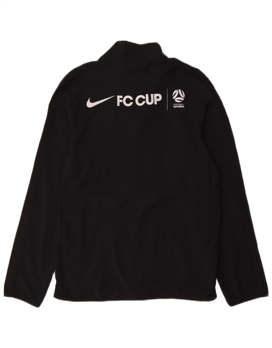 Giacca da ginnastica Nike Dri Fit Graphic da uomo, piccola, in poliestere nero