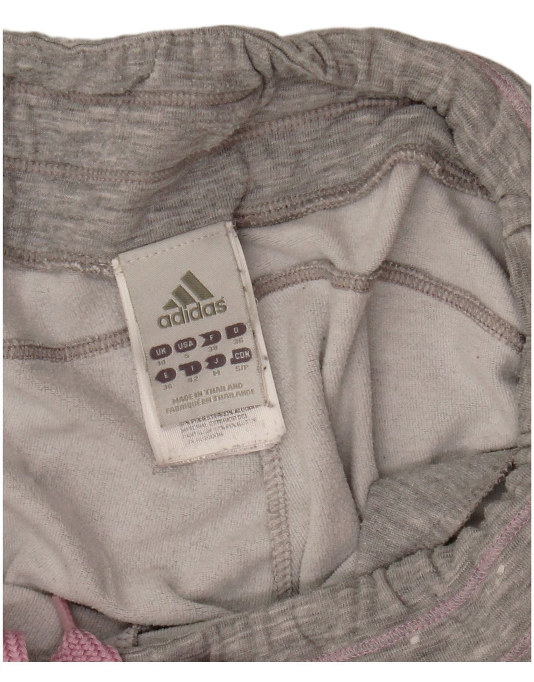 Pantaloni da tuta da donna Adidas Joggers UK 10 Small Poliestere grigio