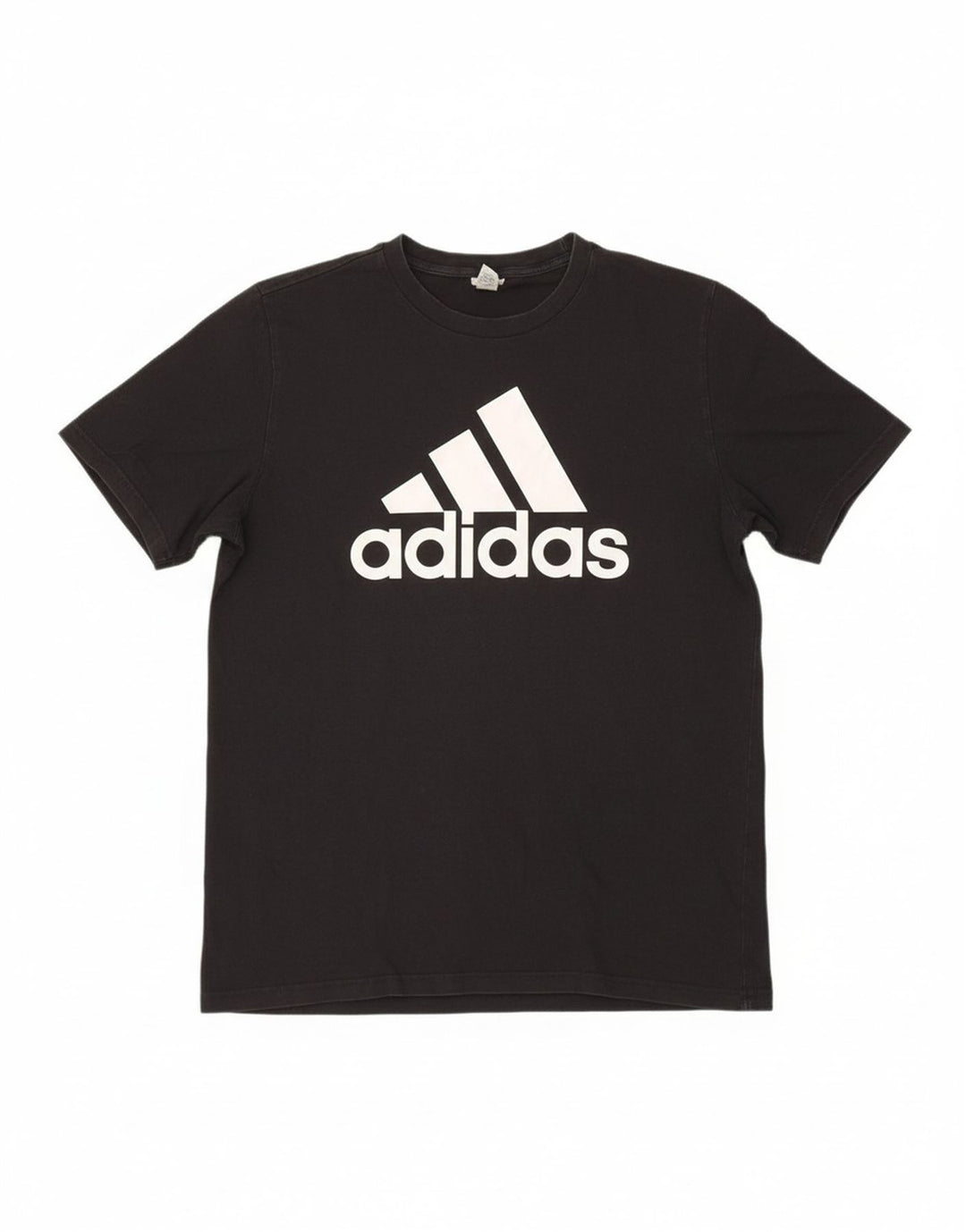 ADIDAS Mens Graphic T-Shirt Top Large Black
