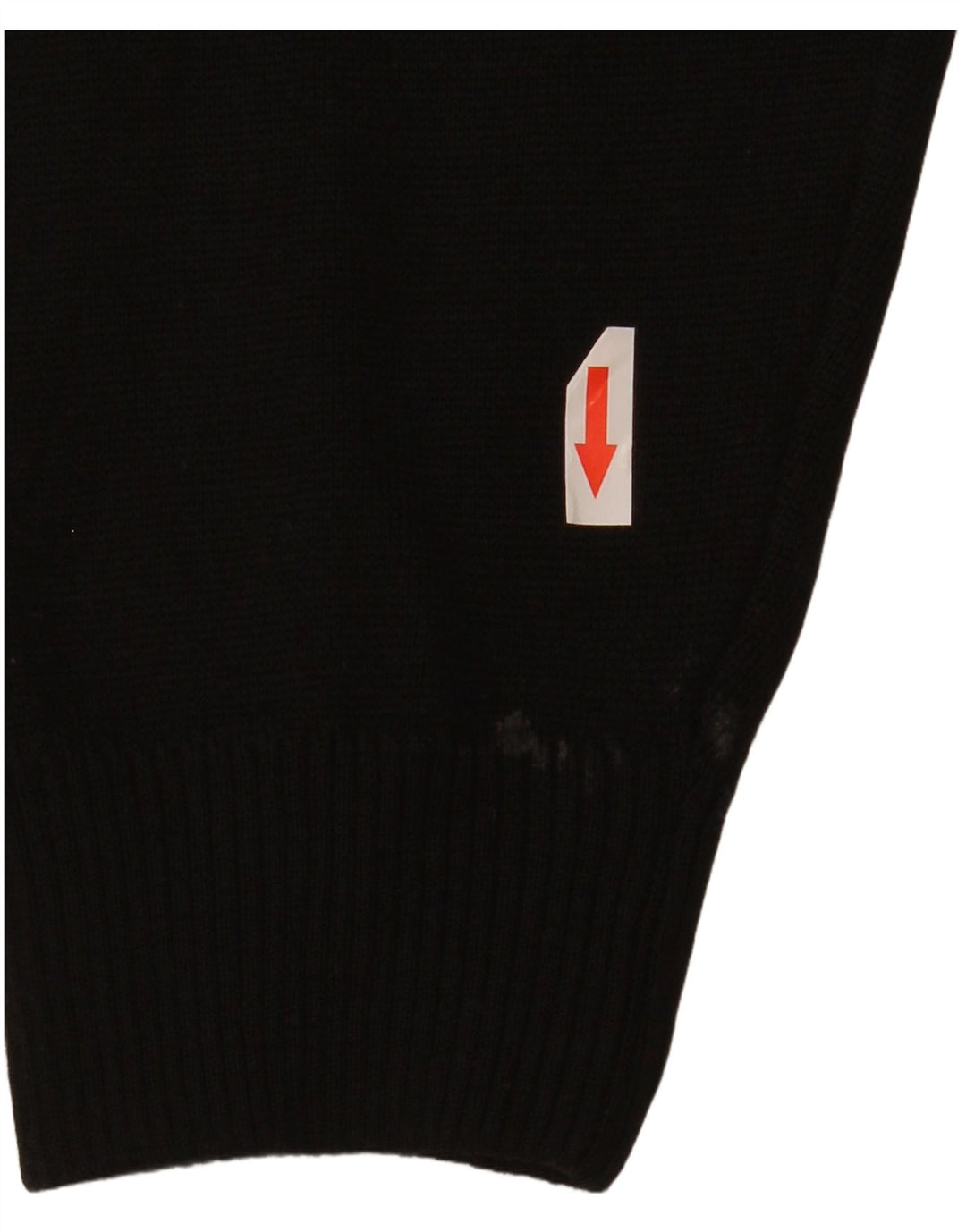 Maglione maglione girocollo da uomo Marks & Spencer grande acrilico nero