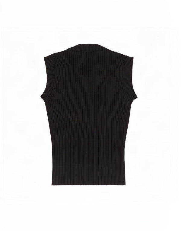 Canotta da donna Coveri UK 4 XS in lana nera
