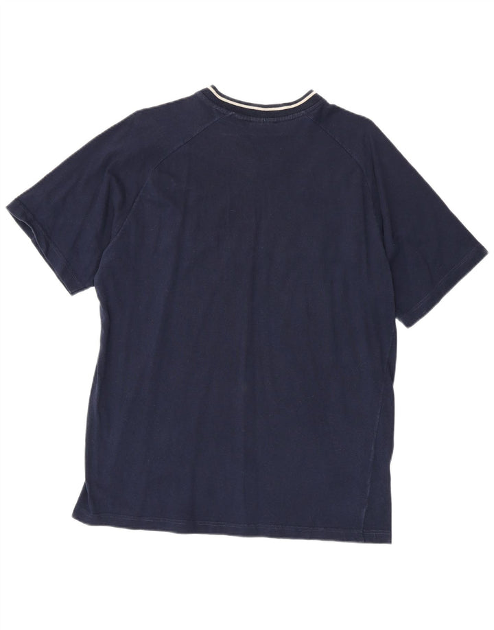 T-shirt da uomo Champion Top XL in cotone blu navy