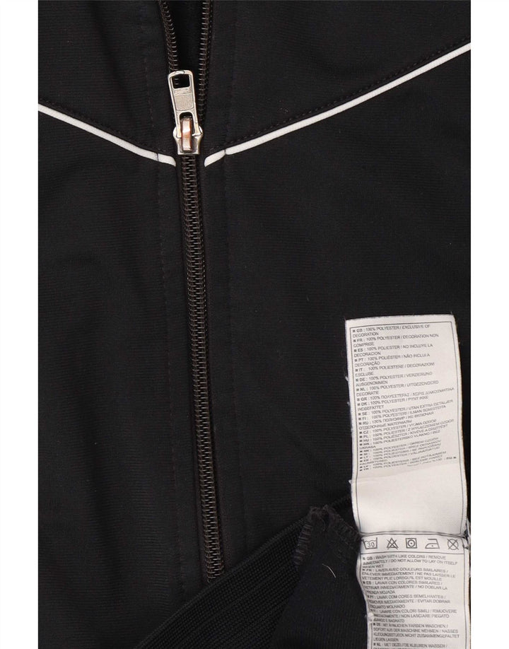 Giacca da tuta da donna Nike UK 8 Small Nero Poliestere
