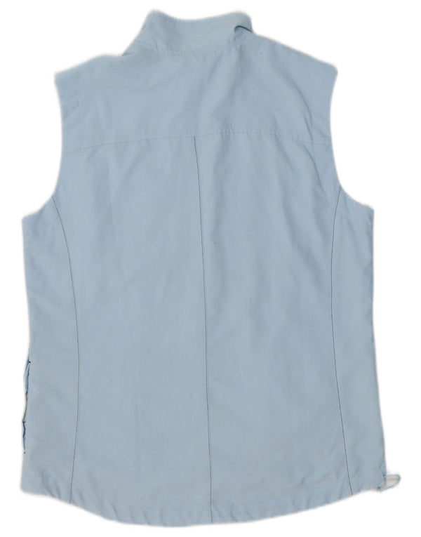 Gilet utility da donna Adidas UK 14 grande poliestere blu