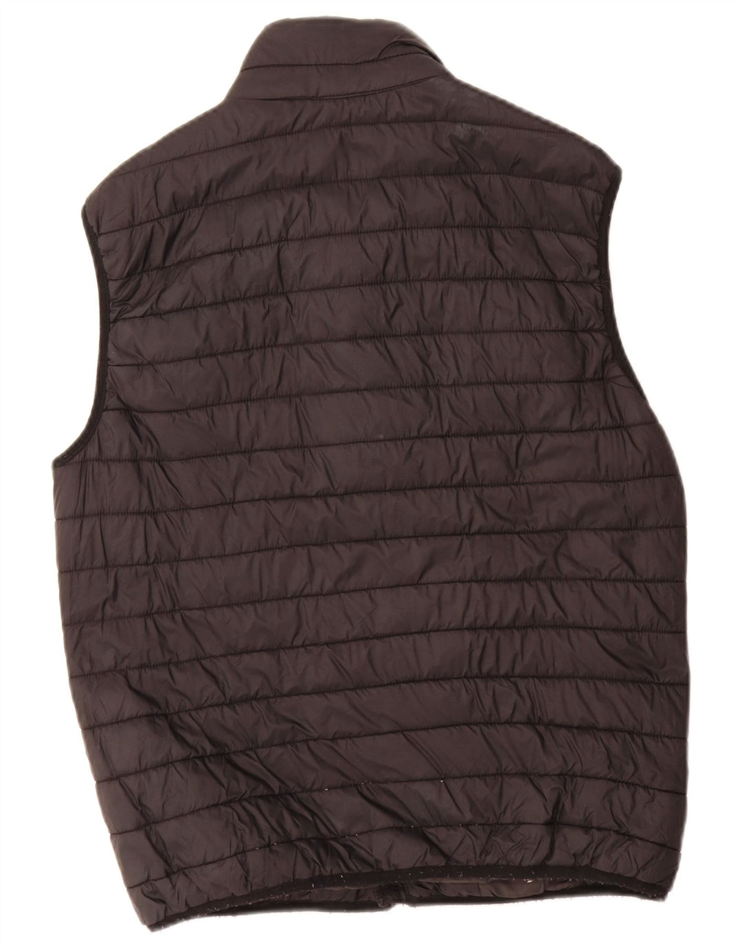 Gilet imbottito da uomo Zara UK 36 piccolo poliestere nero