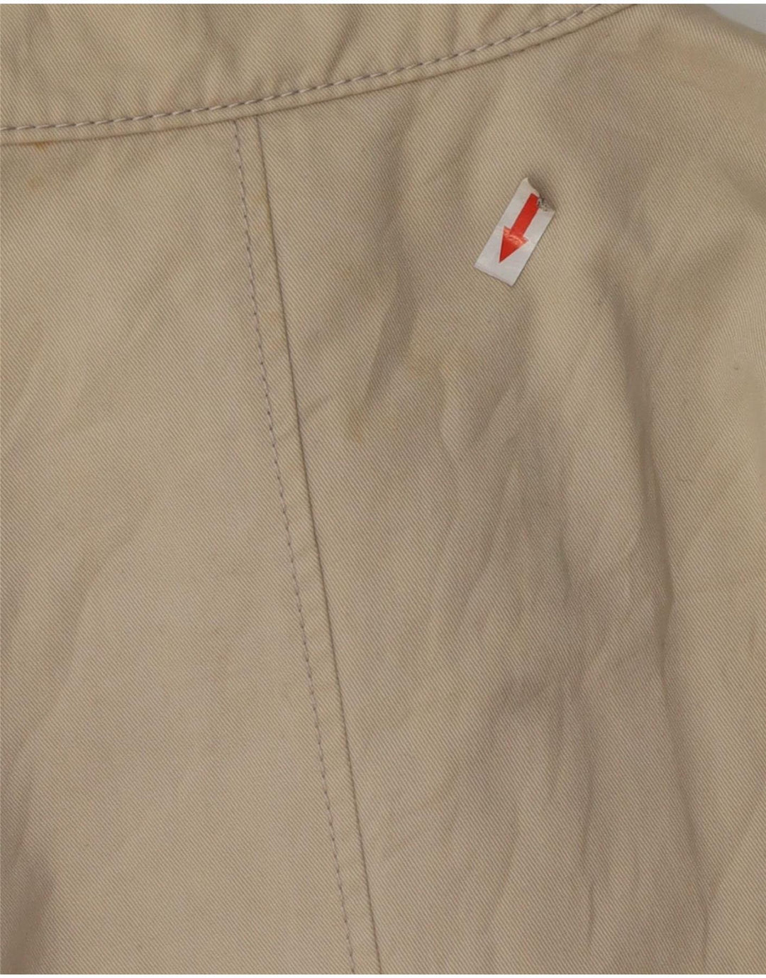 Giubbotto bomber da uomo Abercrombie & Fitch UK 40 grande in cotone beige