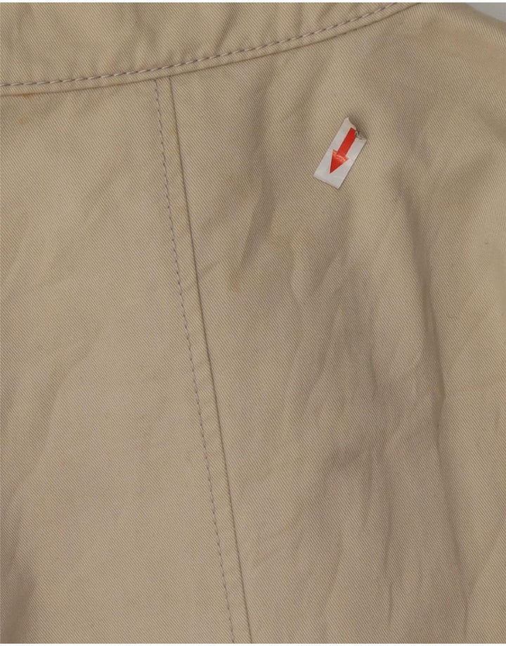 Giubbotto bomber da uomo Abercrombie & Fitch UK 40 grande in cotone beige