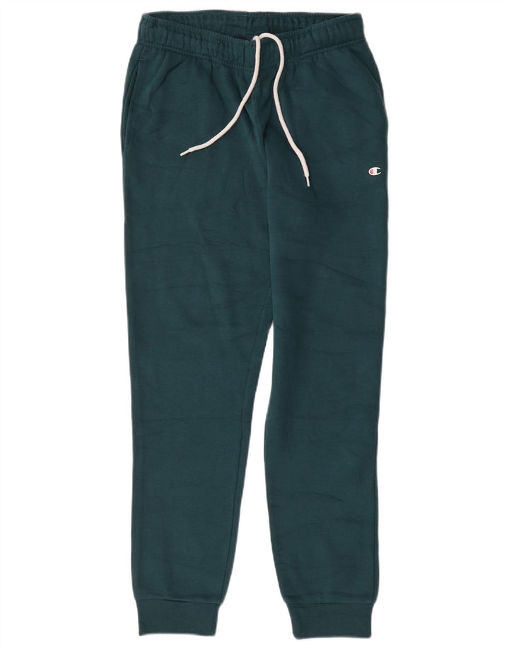 Pantaloni da tuta da uomo Champion Joggers piccoli in cotone verde