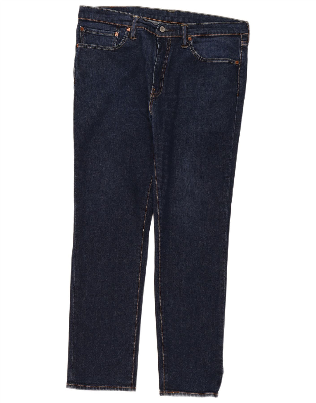 Levi's Uomo 511 Slim Jeans W36 L32 Blu Navy Cotone
