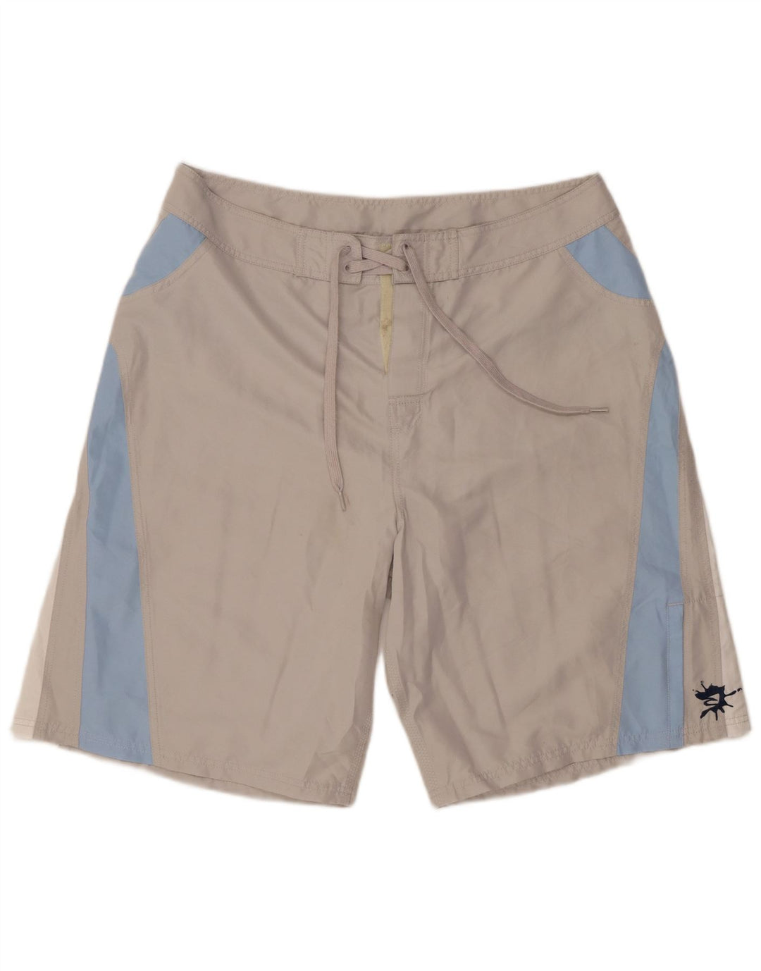 RIP CURL Pantaloncini da bagno grafici da uomo XL Poliestere color block grigio