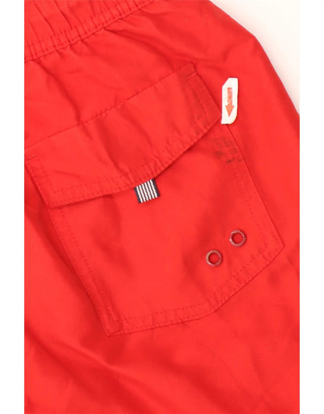 Pantaloncini da bagno da uomo Marks & Spencer rosso medio in poliestere