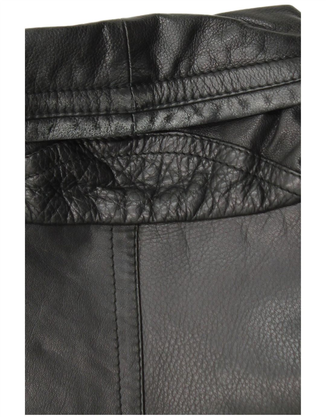 Cappotto in Pelle Uomo Vittorio Forti IT 48 Medio Nero