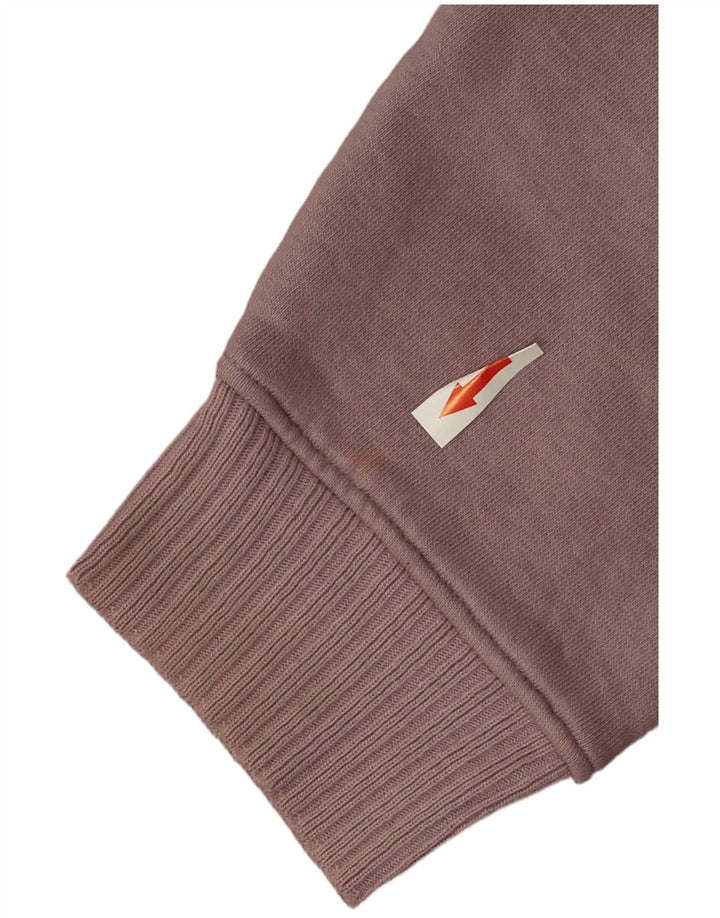 Maglione oversize con cappuccio da donna Zara UK 10 piccolo rosa