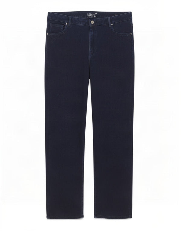Jeans dritti Marks & Spencer da donna Per Una UK 16 Large W36 L29 Blu navy