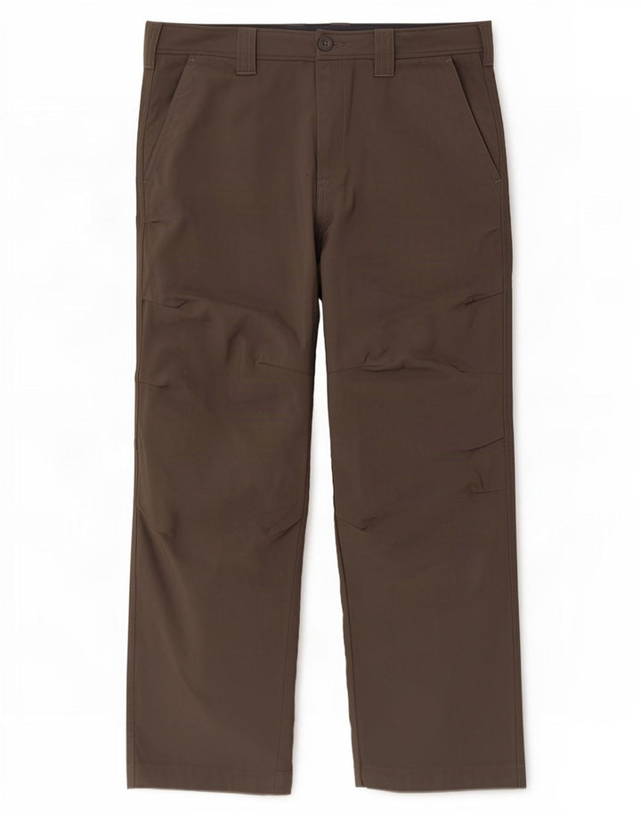Pantaloni chino dritti da uomo Rohan W34 L29 Marrone Poliammide