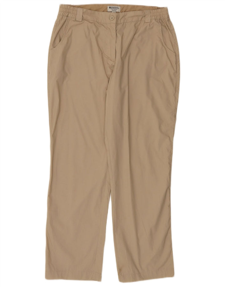 Pantaloni regolari da donna Mountain Warehouse UK 12 Medium W32 L29 Beige
