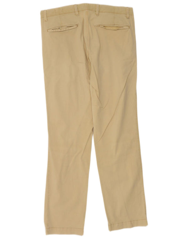 Pantaloni chino dritti da uomo Gap W34 L34 in cotone giallo