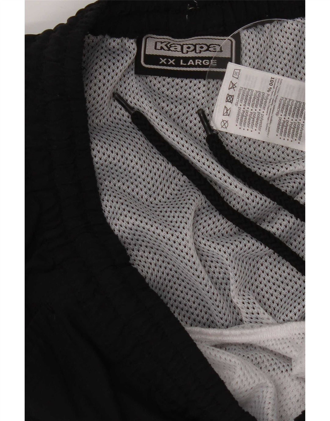 Pantaloncini da bagno da uomo Kappa 2XL Nero Poliestere