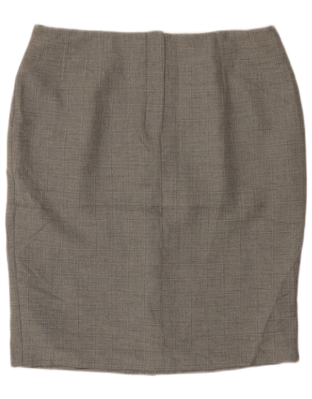 Gonna a tubino da donna Marks & Spencer UK 16 Large W36 Poliestere grigio