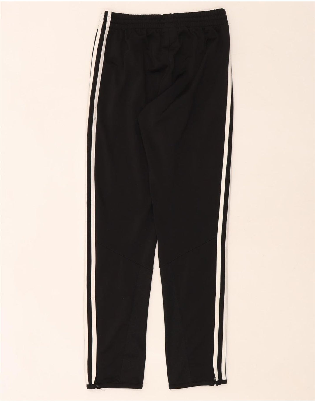 Pantaloni della tuta da ragazzo Adidas 11-12 anni in poliestere nero