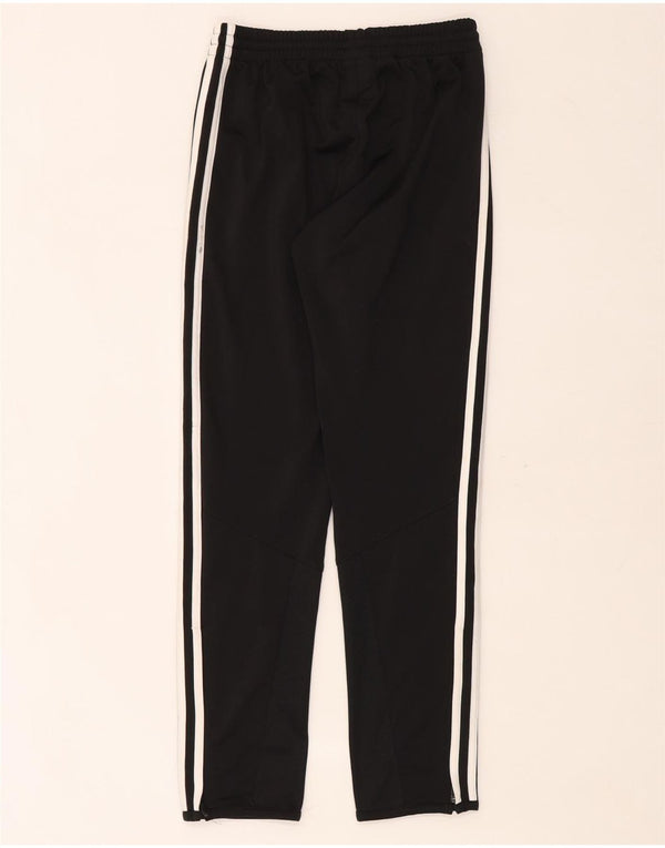 Pantaloni della tuta da ragazzo Adidas 11-12 anni in poliestere nero