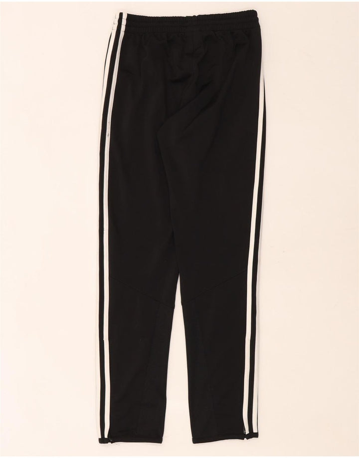 Pantaloni della tuta da ragazzo Adidas 11-12 anni in poliestere nero