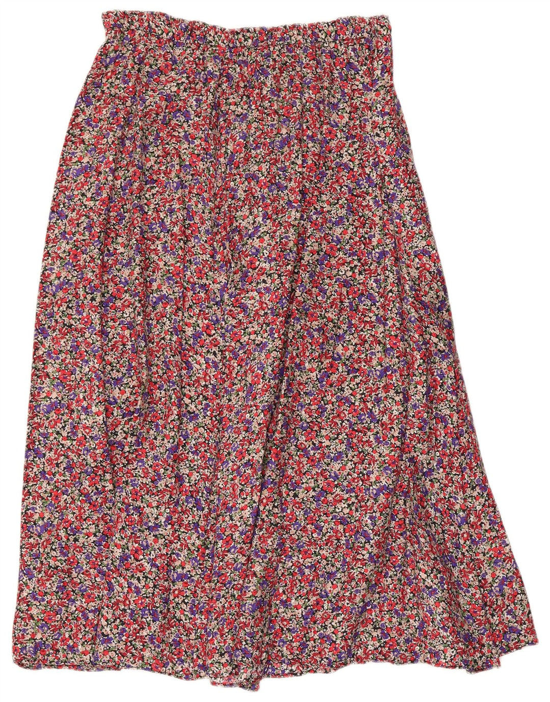 Gonna a trapezio da donna Zara grande W32 floreale multicolore