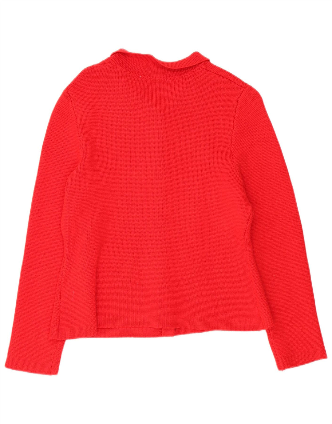 Maglione cardigan da donna Zara UK 14 viscosa rossa media