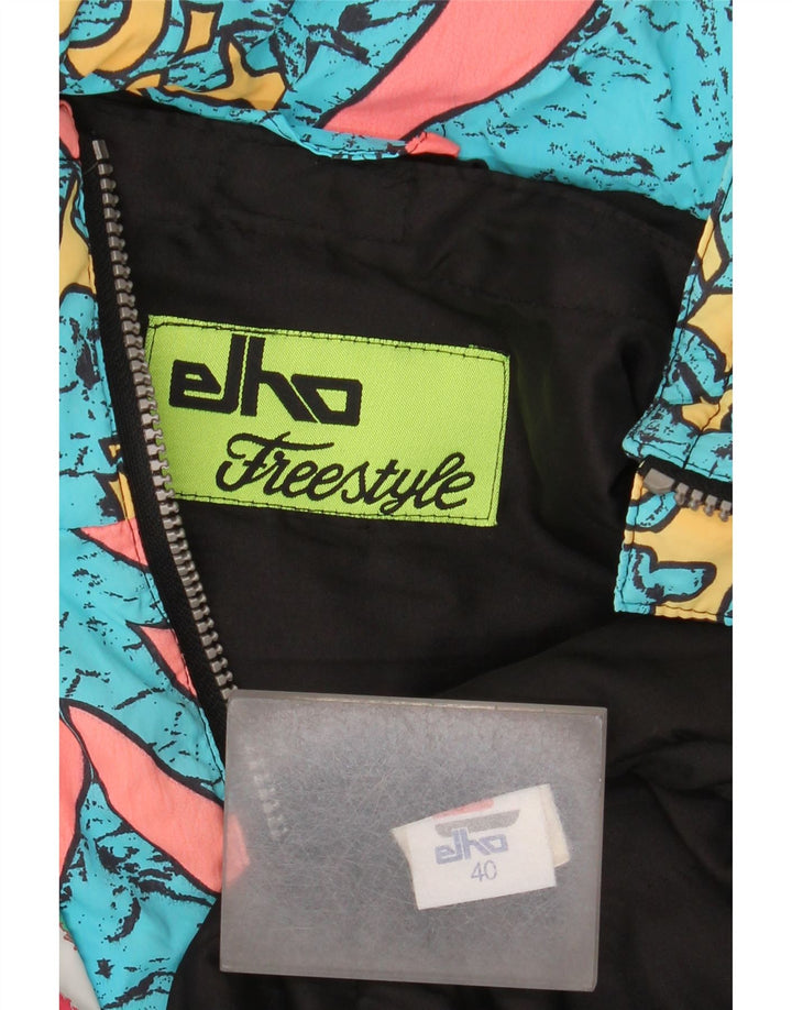 Tuta da sci grafica oversize da donna Elho EU 40 media multicolore