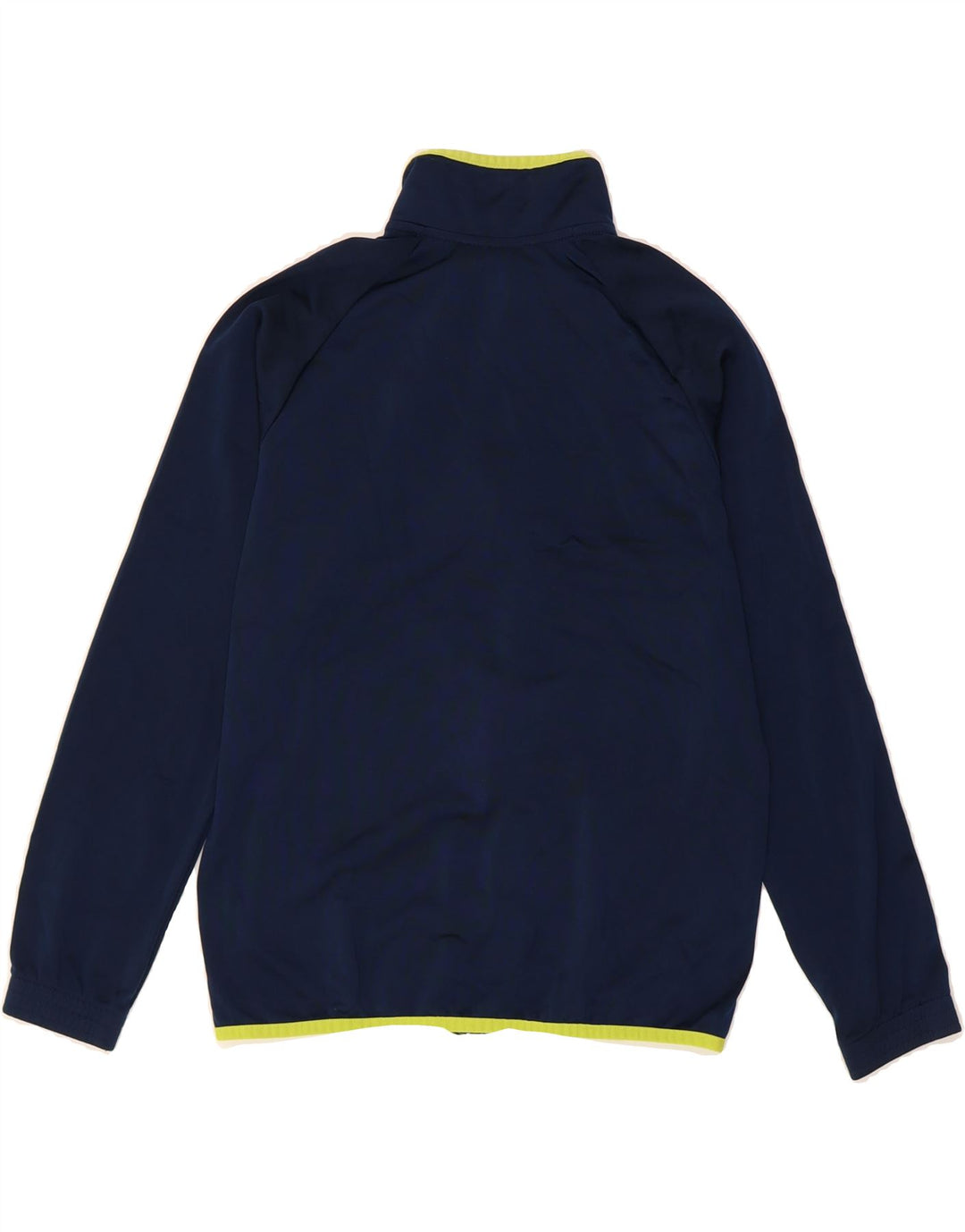 ADIDAS Boys Graphic Tracksuit Top Jacket 11-12 Years Navy Blue Polyester Vintage Adidas and Second-Hand Adidas from Messina Hembry 