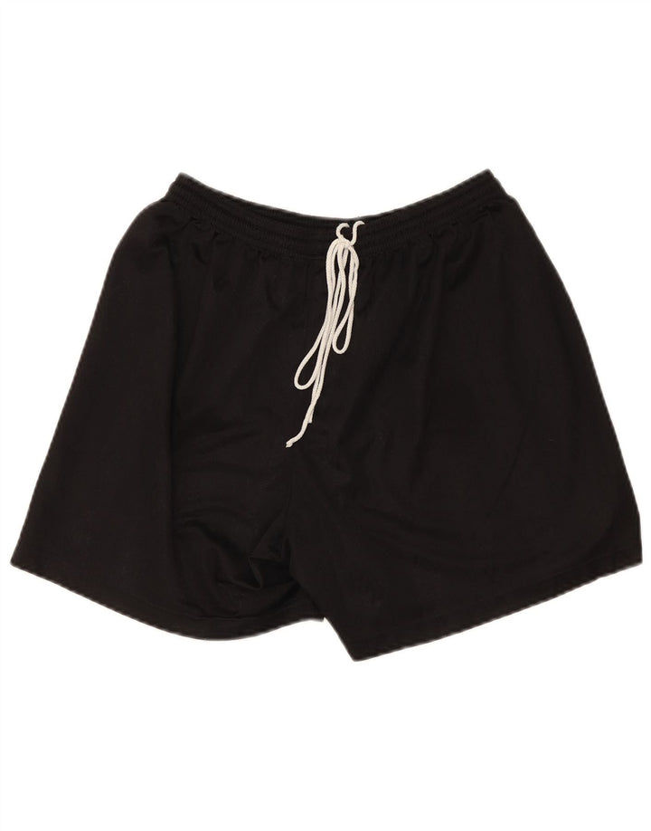 Pantaloncini sportivi Umbro da uomo grandi in poliestere nero