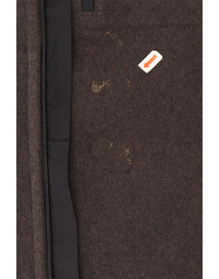 Giacca da ginnastica senza maniche da uomo Marks & Spencer Poliestere grigio medio