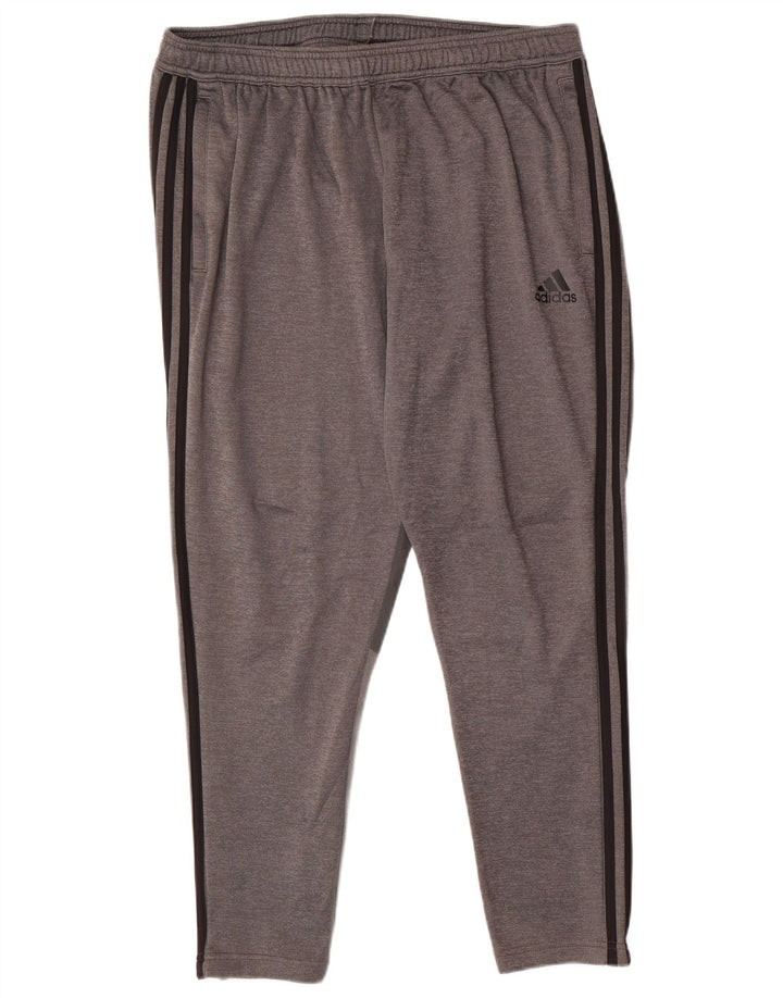 Pantaloni da tuta da uomo ADIDAS XL Poliestere color block grigio